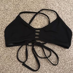 Jolyn swim top black